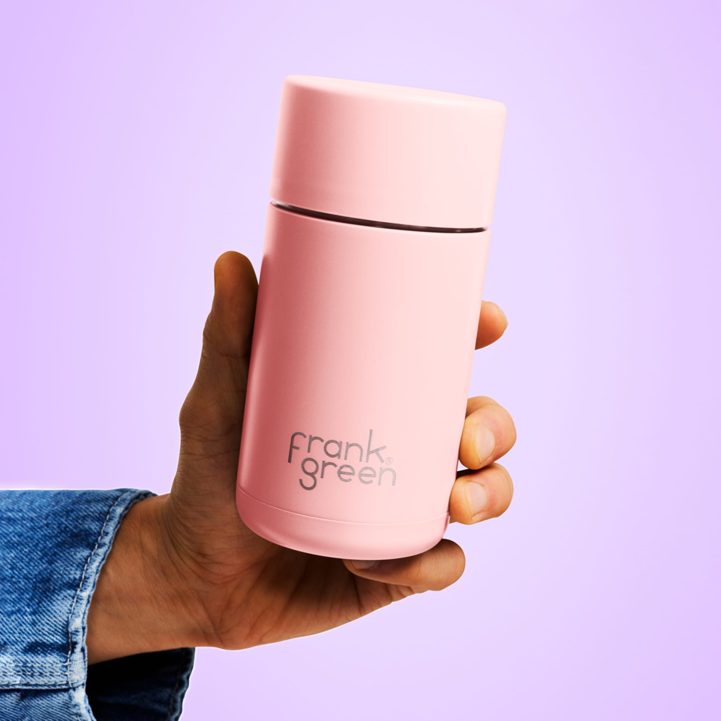 frank green 12oz Ceramic Reusable Cup - Blushed