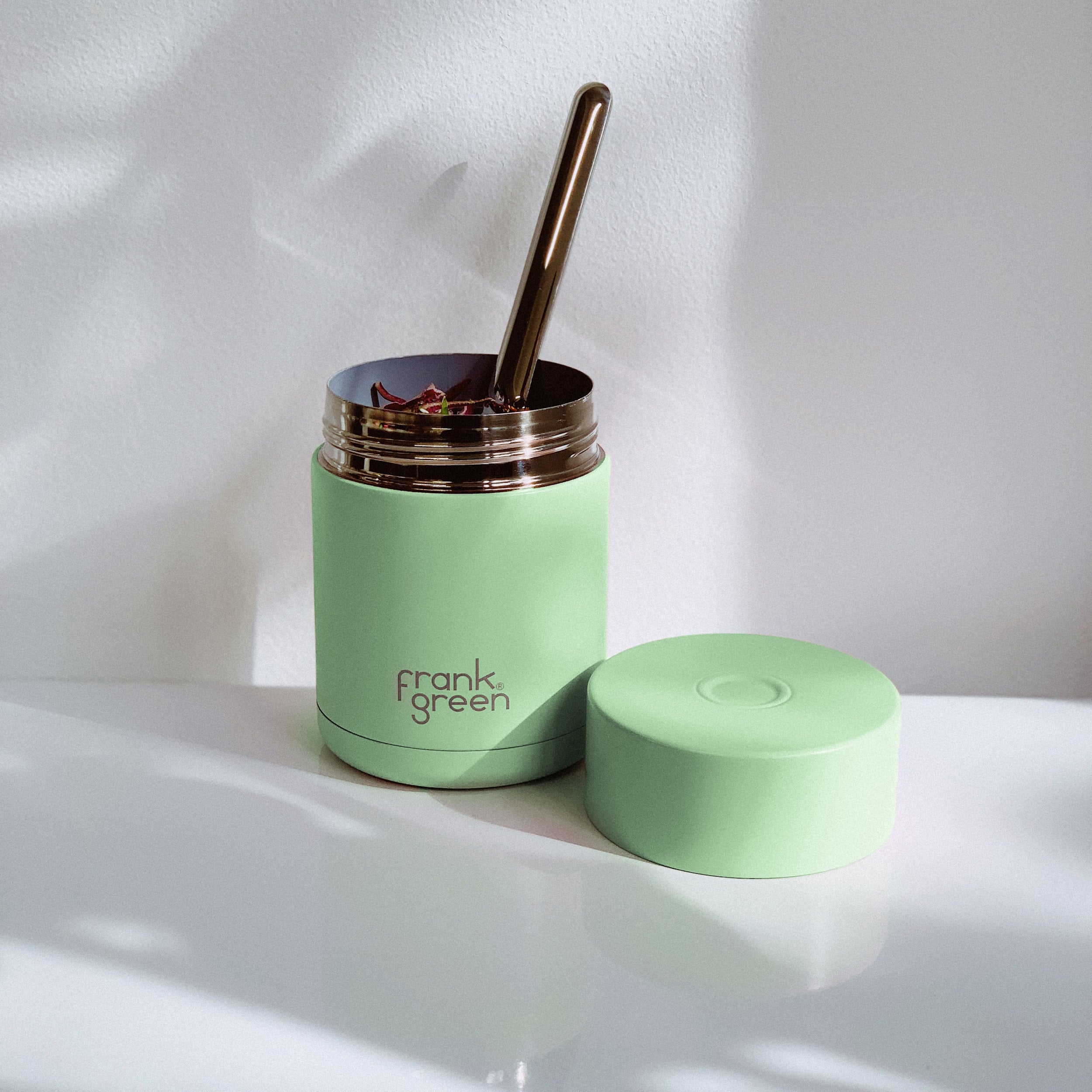 frank green 16oz Ceramic Food Container - Mint Gelato