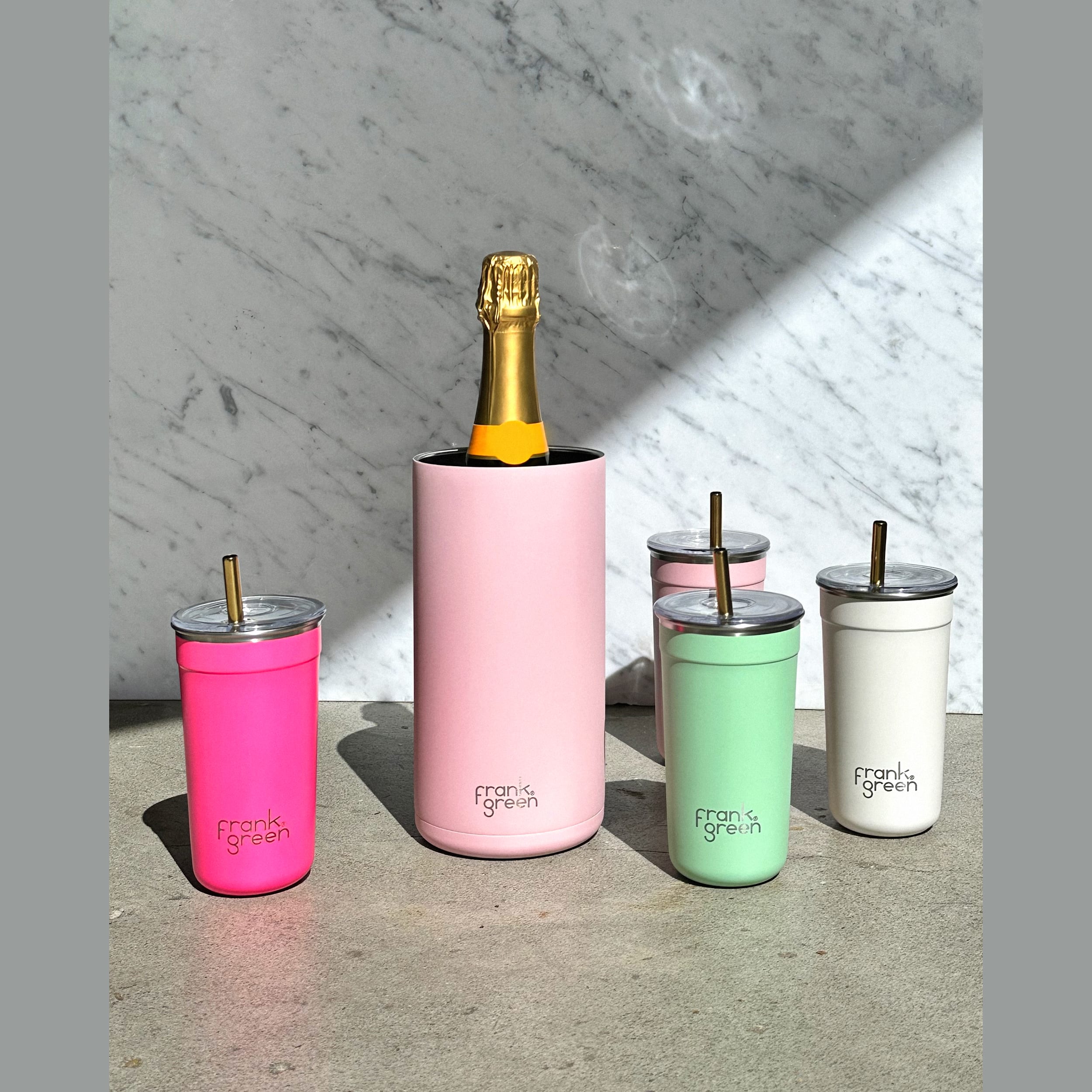 frank green Wine Bottle Cooler - Blushed