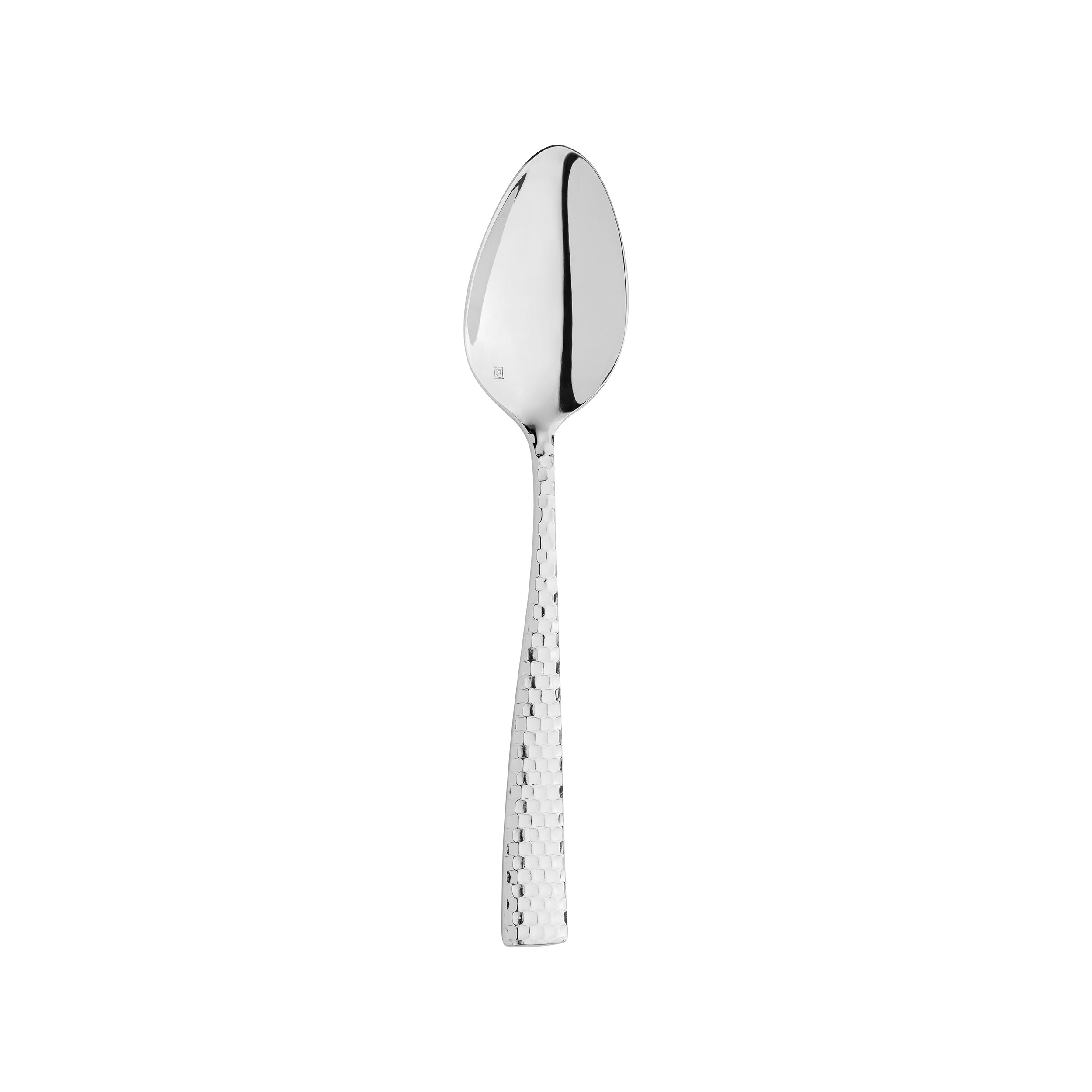 Fortessa Lucca Faceted Serving Spoon (Silver)