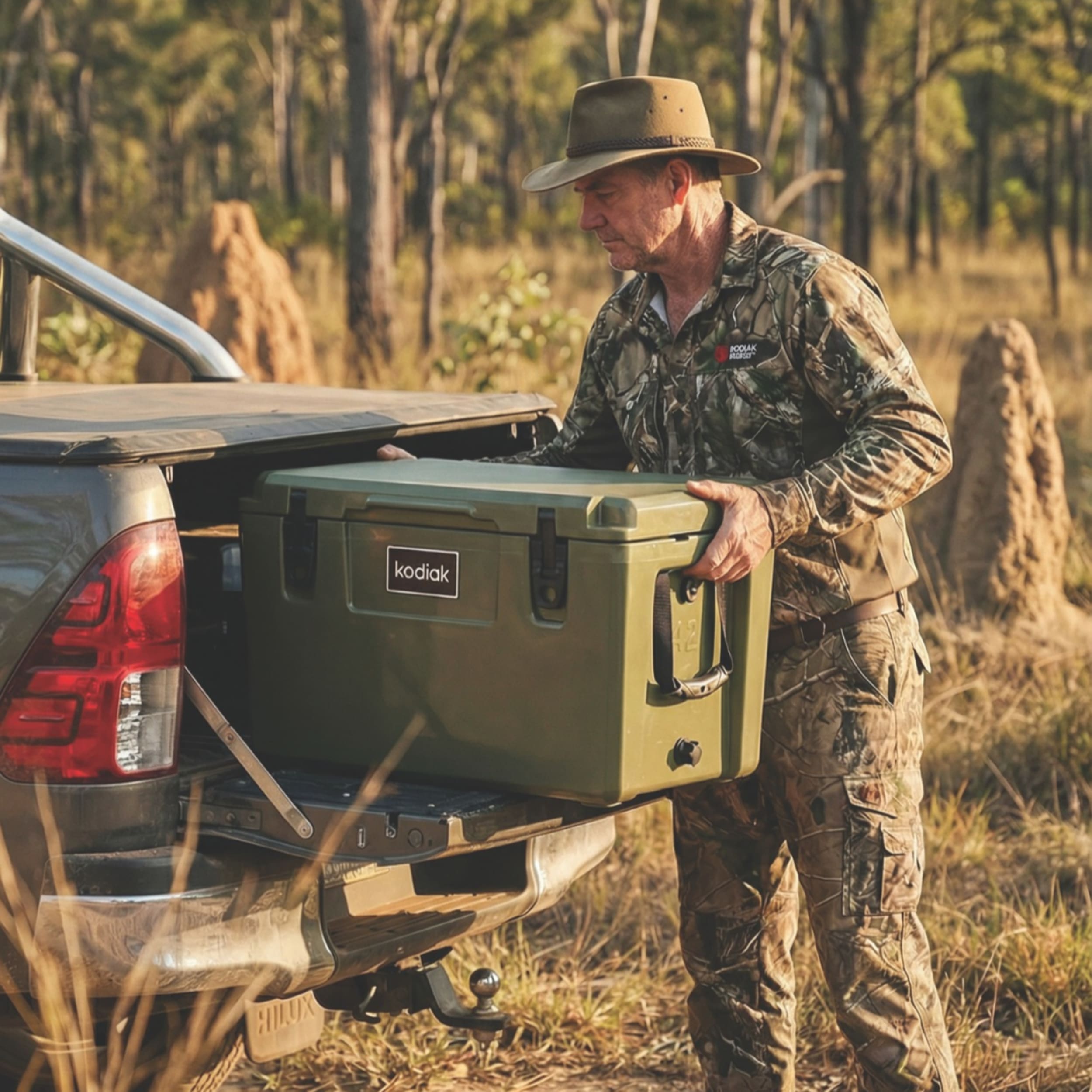 Kodiak Hard Cooler 42L Black