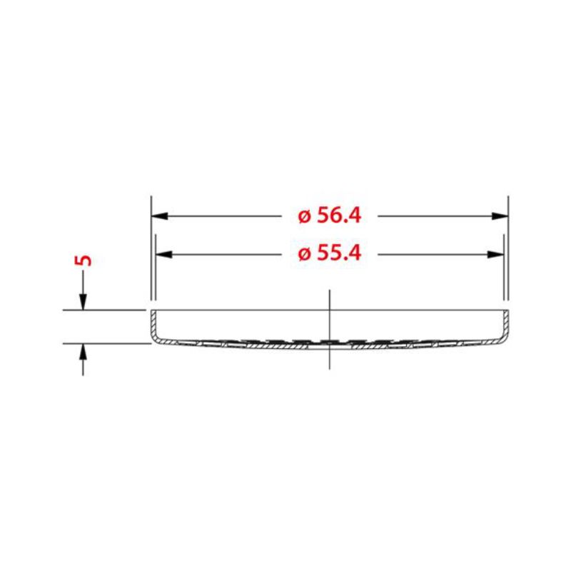 IMS Precision Shower Screen 56.5mm