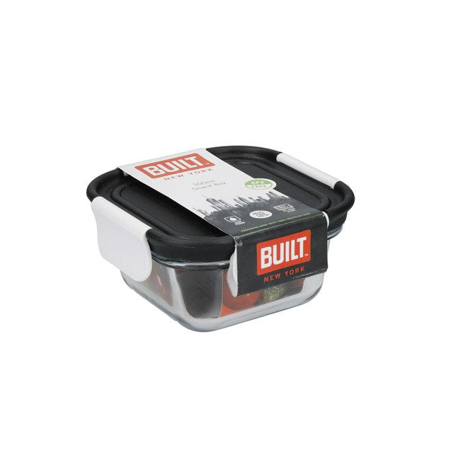 BUILT Gourmet Glass Snack Bento 296ml