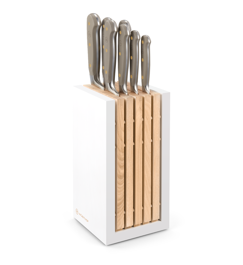 Wusthof Classic Velvet Oyster Knife Block Set 8 Piece