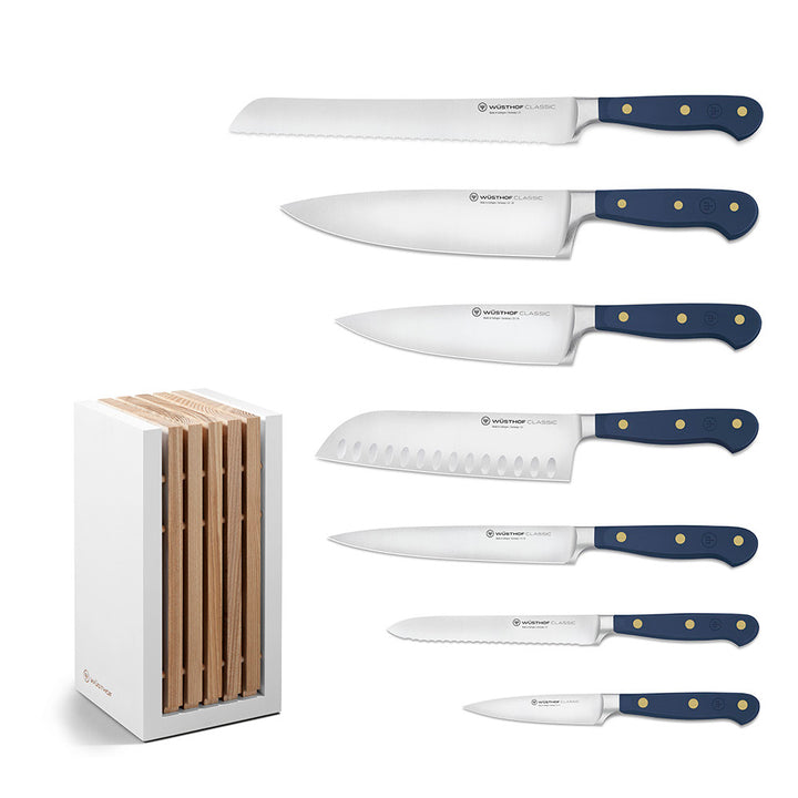 Wusthof Classic Colour Wild Blueberry Knife Block Set (8 Piece)