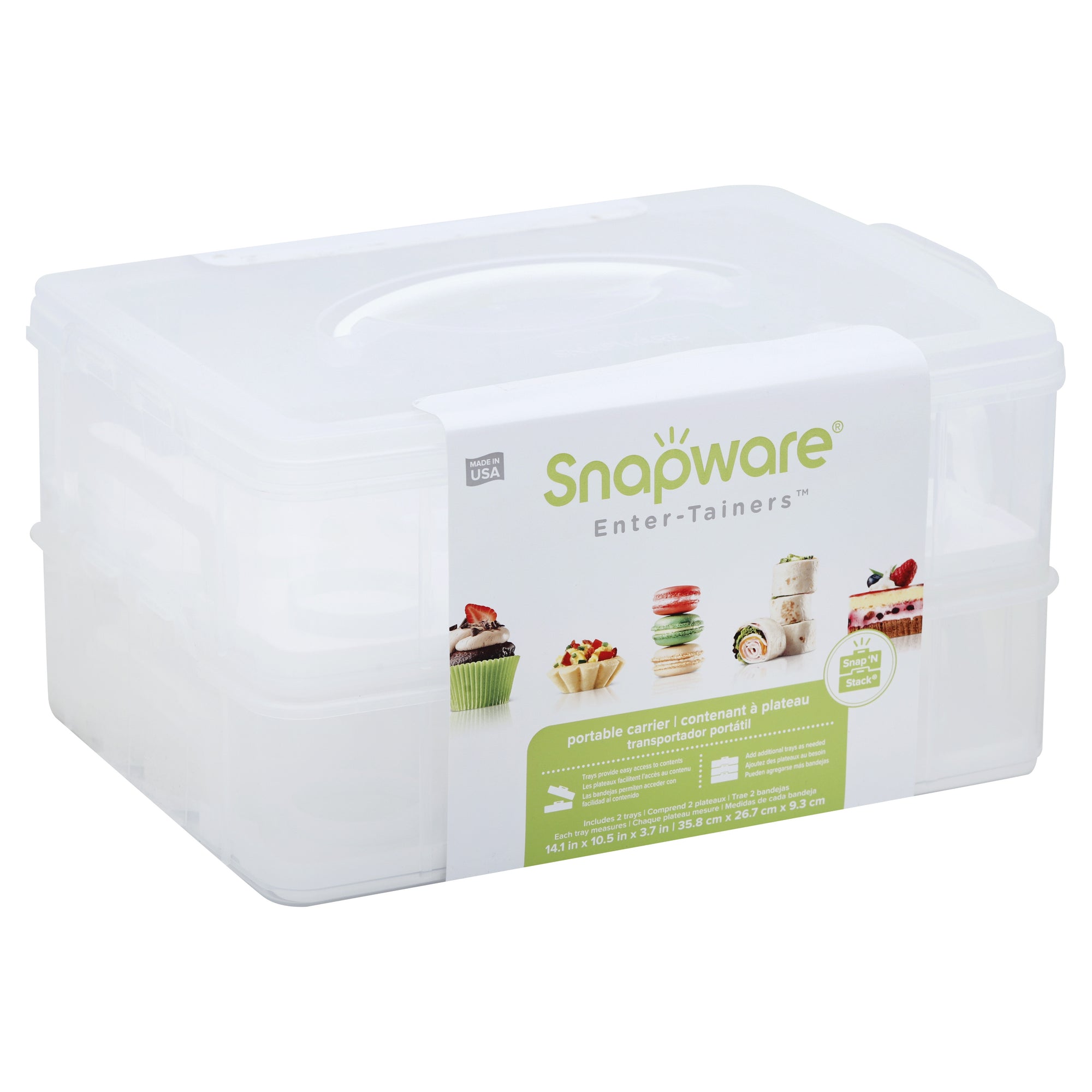 Snapware 2 Layer Cup Cake Carrier