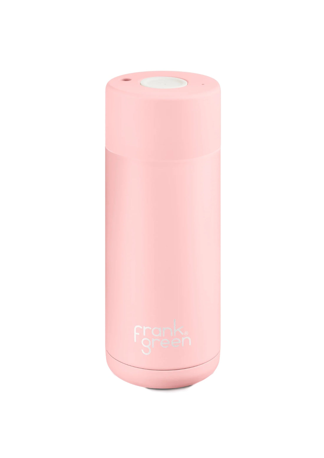 frank green 16oz Reusable Cup with Push Button Lid - Blushed