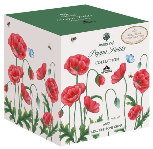 Ashdene Poppy Fields Can Mug