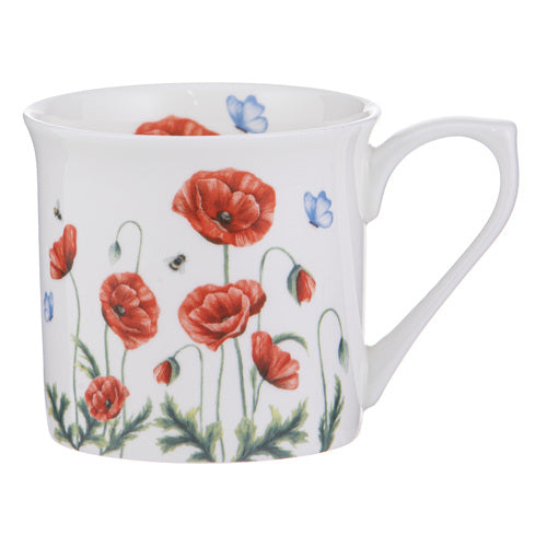 Ashdene Poppy Fields Wide Flare Mug