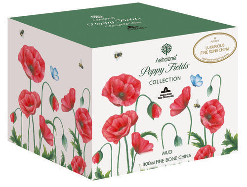 Ashdene Poppy Fields Wide Flare Mug