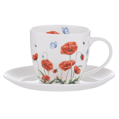 Ashdene Poppy Fields Cup & Saucer