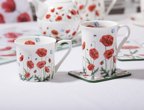 Ashdene Poppy Fields Can Mug