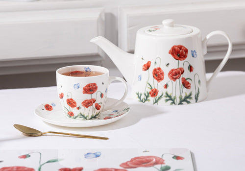 Ashdene Poppy Fields Cup & Saucer