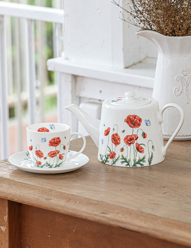 Ashdene Poppy Fields Cup & Saucer