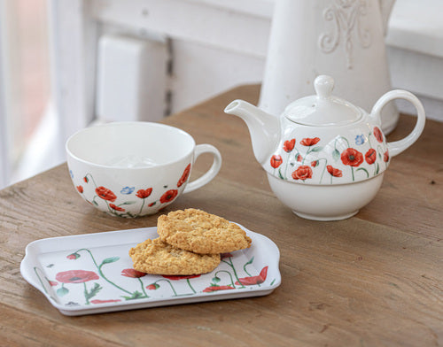Ashdene Poppy Fields Tea For One