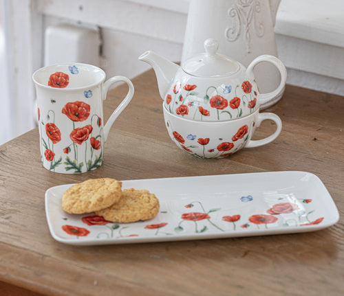 Ashdene Poppy Fields Can Mug