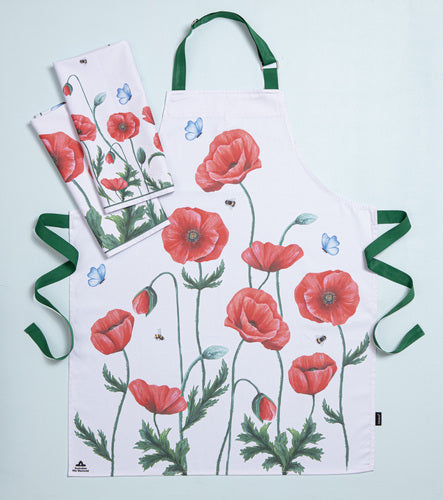 Ashdene Poppy Fields Apron