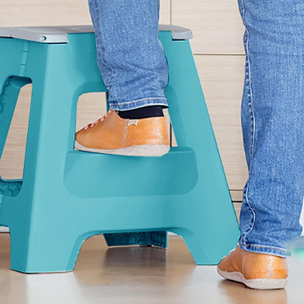 Compact 2 Step Foldable 40cm Stool