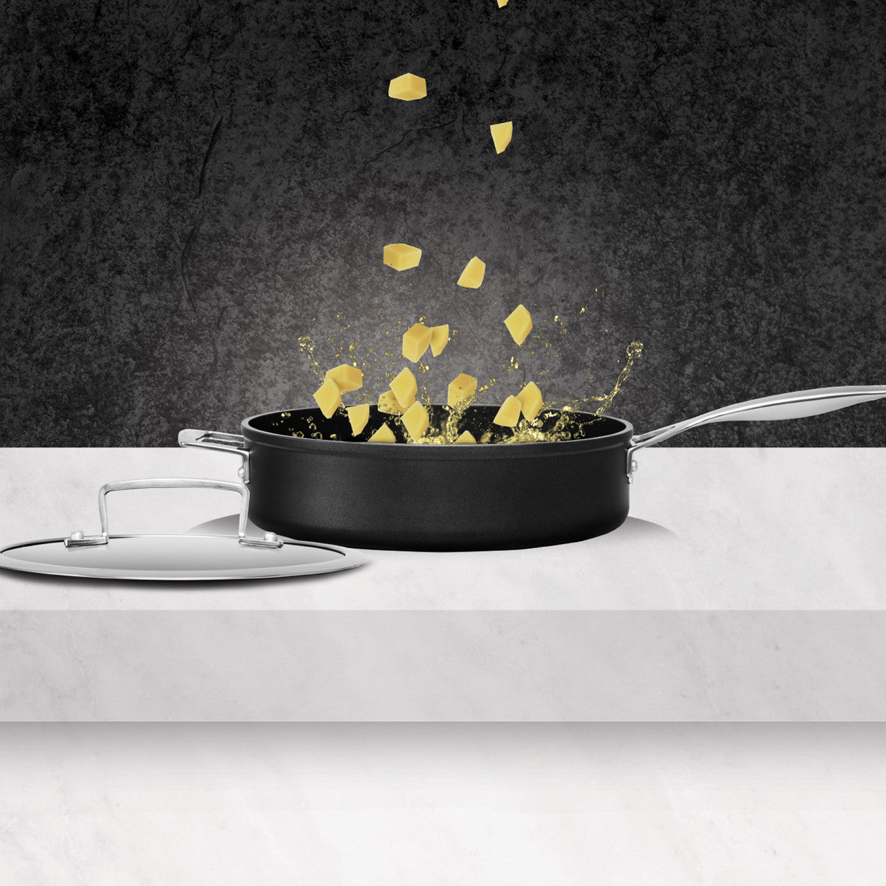 Pyrolux Ignite 28cm/4L Sauté Pan With Lid