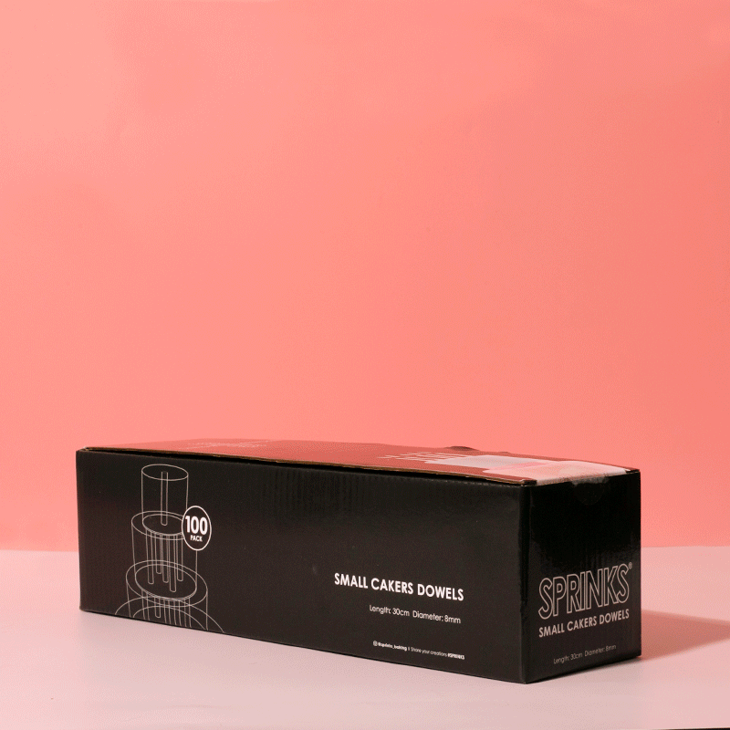 Sprinks Small Opaque Cake Dowels Box of 100