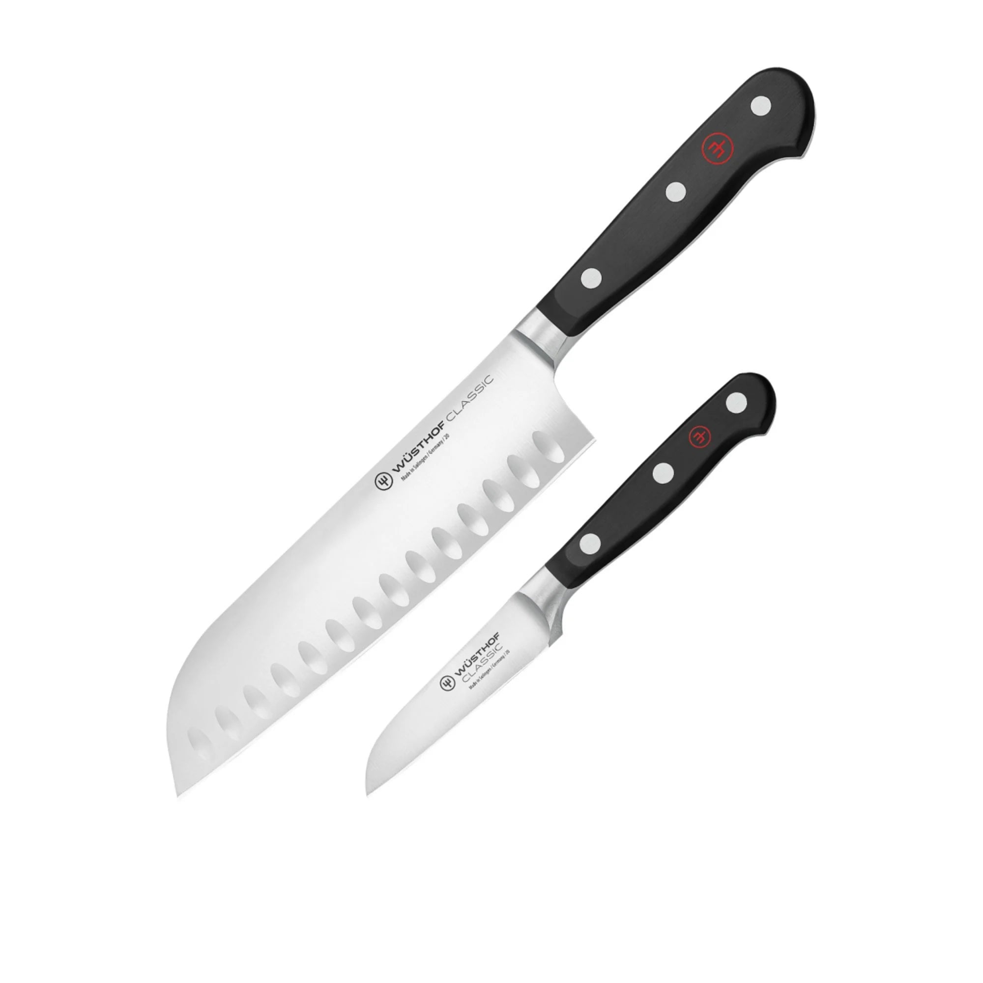Wusthof Classic Santoku Knife and Paring Knife Set (2 Piece)