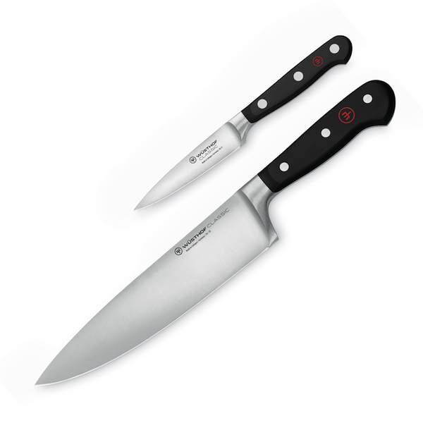 Wusthof Classic Chef's and Paring Knife Set (2 Piece)