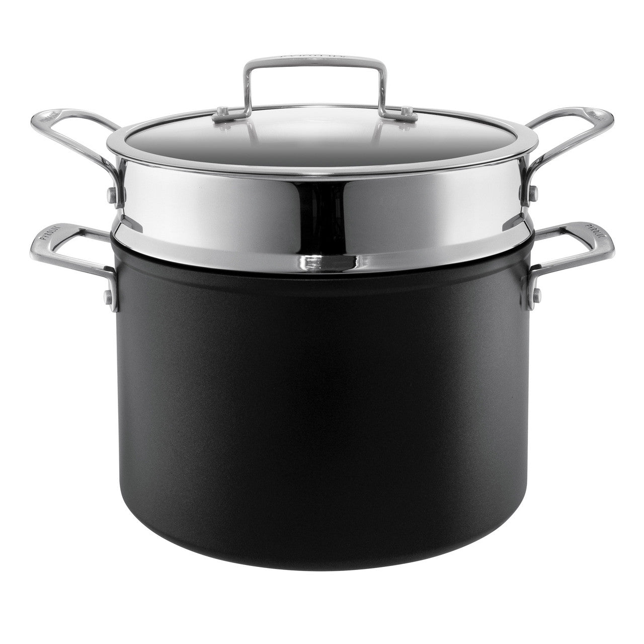 Pyrolux Ignite 24cm/7.2L Stock Pot With Pasta Insert