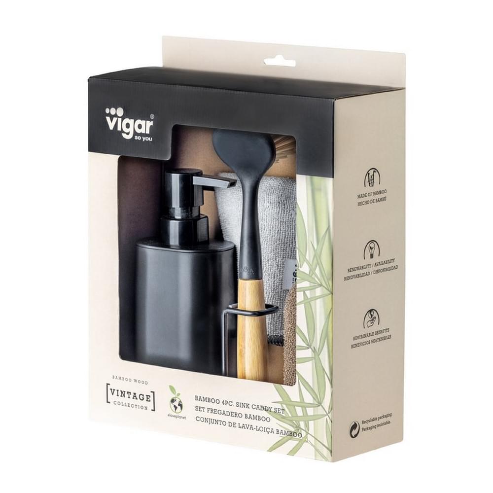 Vintage 4pcs Sink Caddy Set