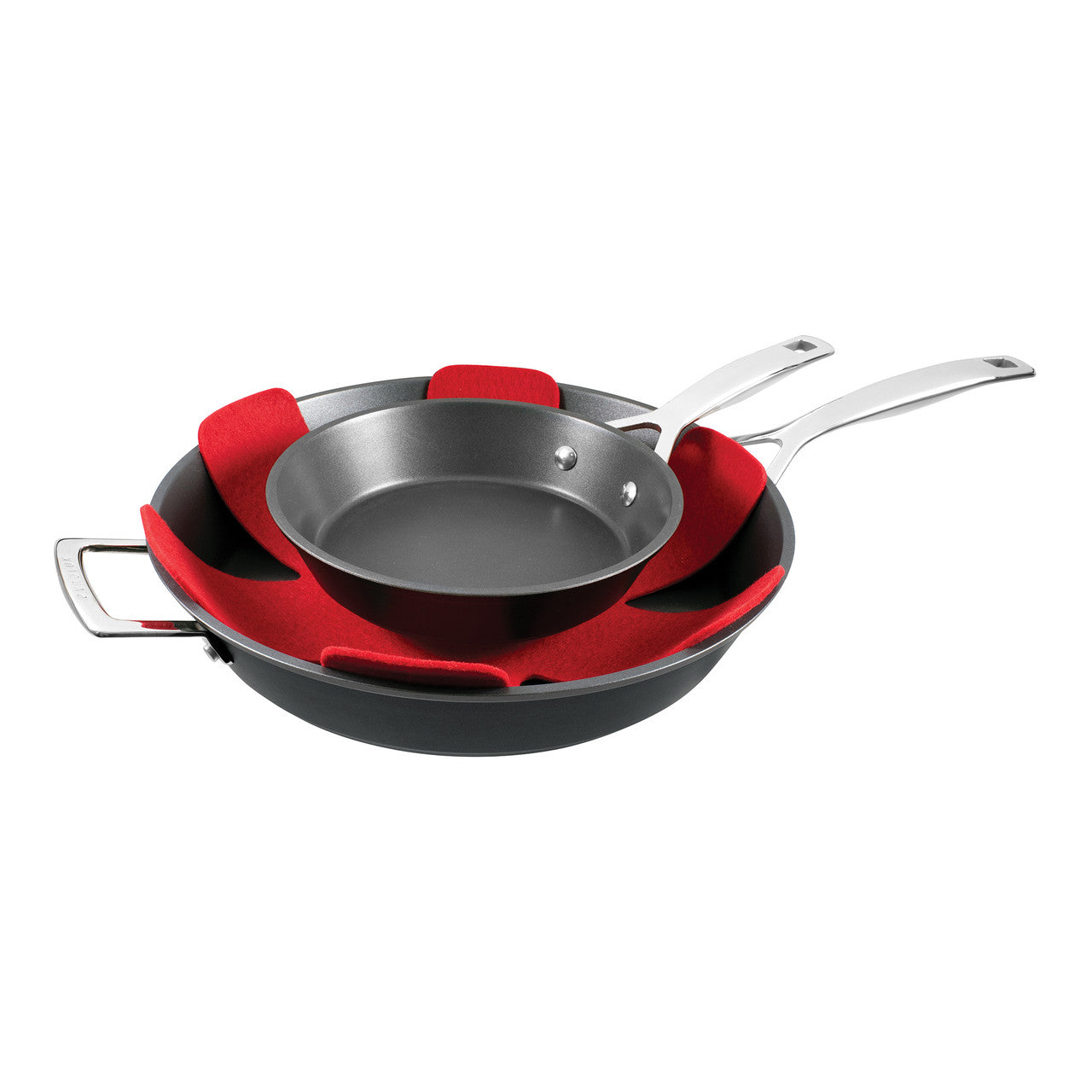 Pyrolux Ignite Skillet 20cm and Skillet 32cm with Helper Handle & Pan Protector
