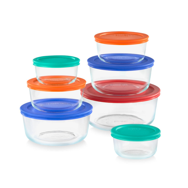 Pyrex Simply Store Glass Container 7 Piece Set
