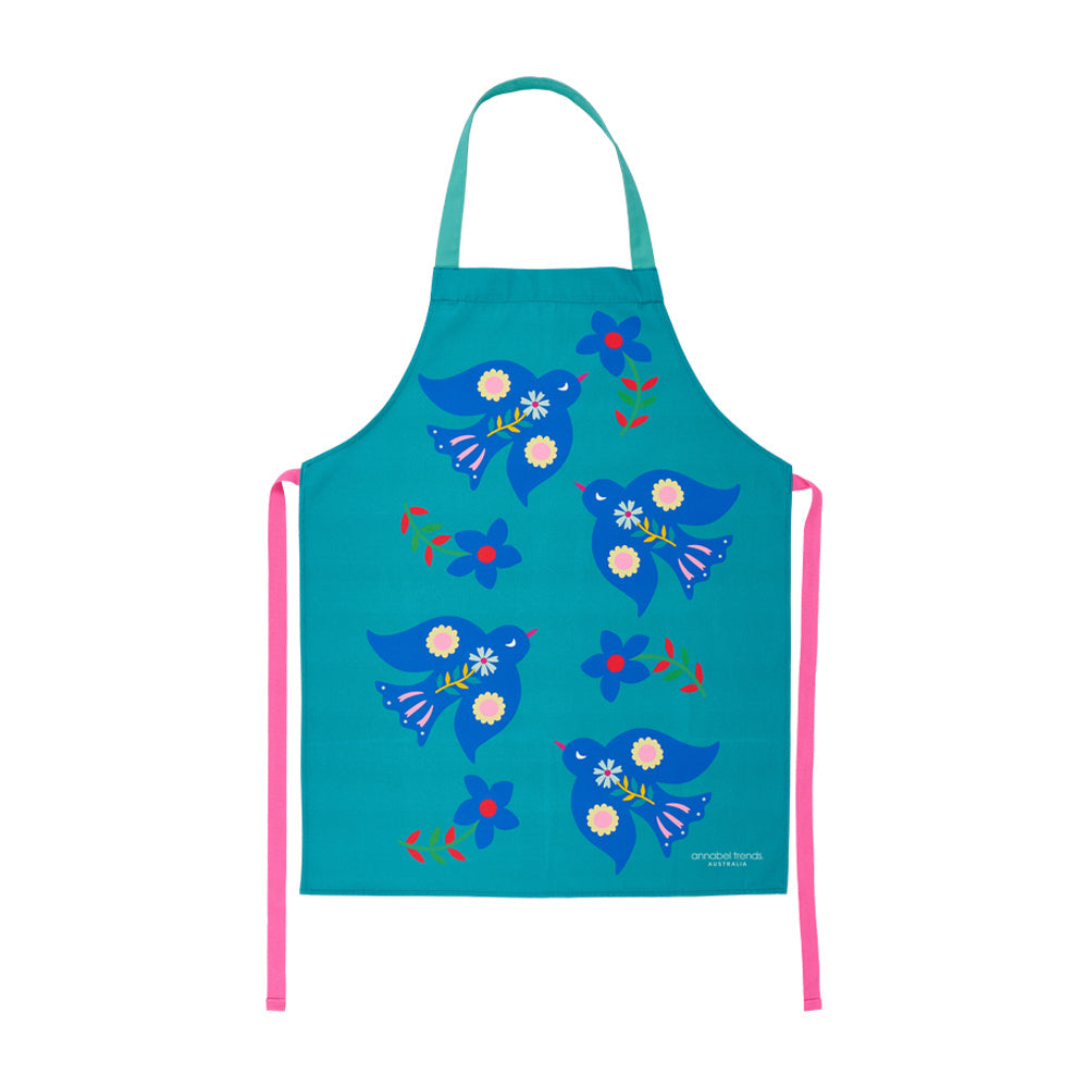 Annabel Trends Apron Fiesta Cotton Print Fiesta Bird
