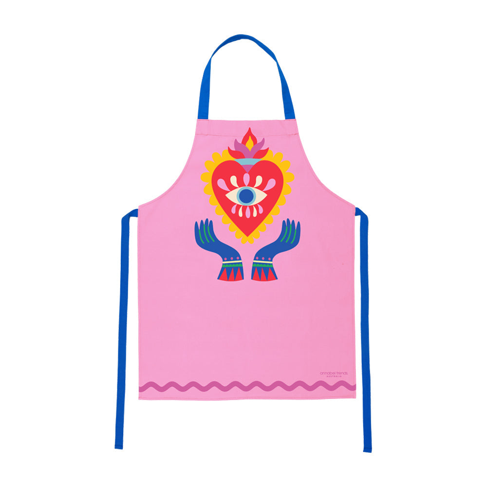 Annabel Trends Apron Fiesta Cotton Print Fiesta Sun