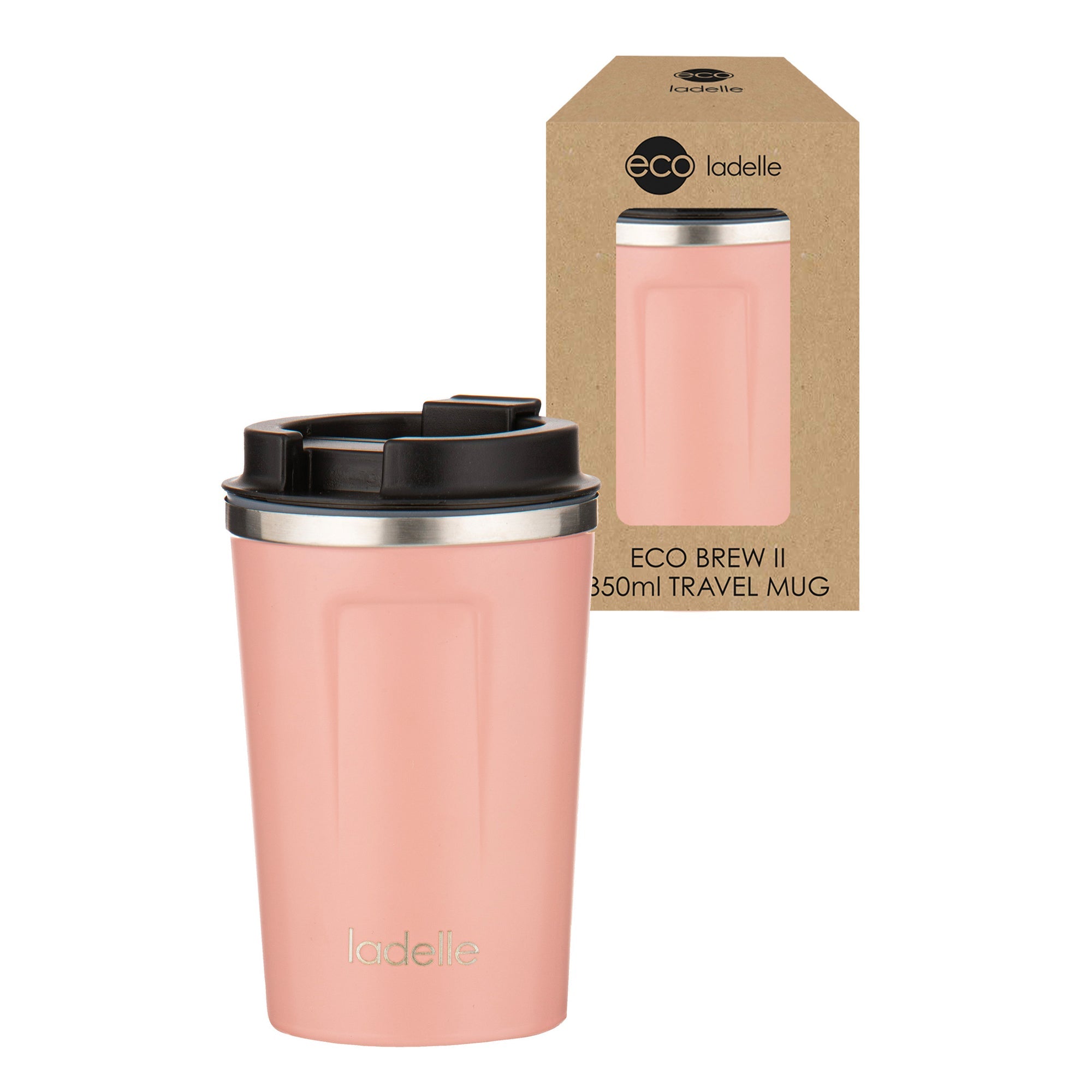 Eco Ladelle Eco Culture Blush 350ml Travel Mug