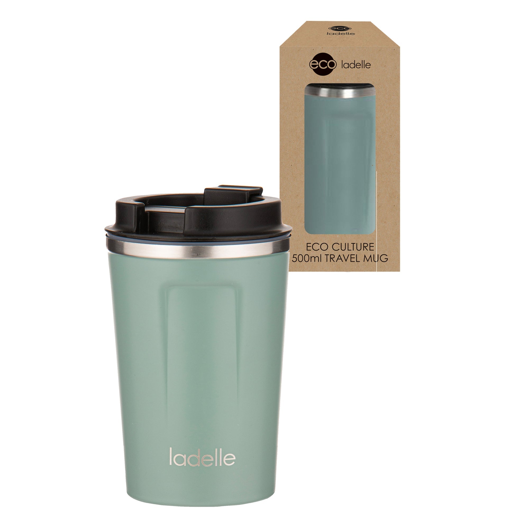 Eco Ladelle Eco Culture Jade 500ml Travel Mug