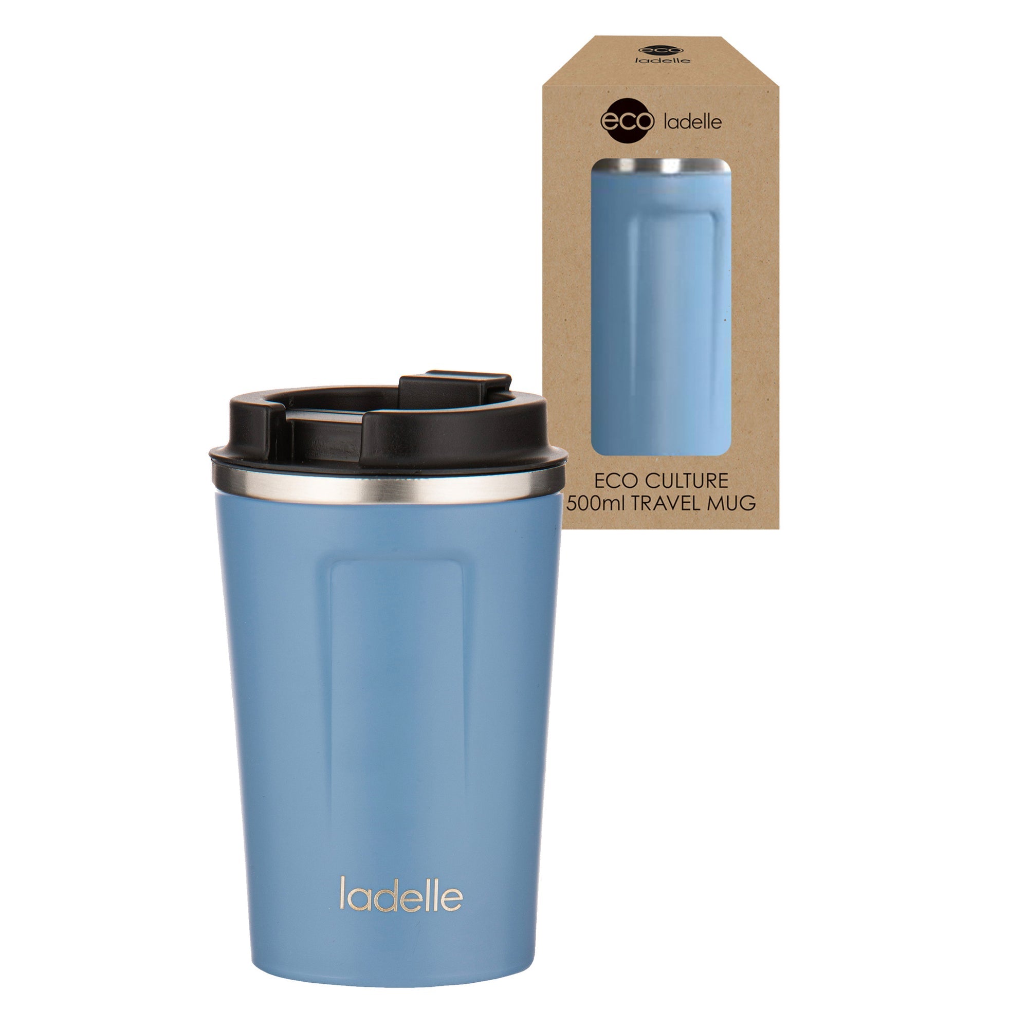 Eco Ladelle Eco Culture Steel 500ml Travel Mug