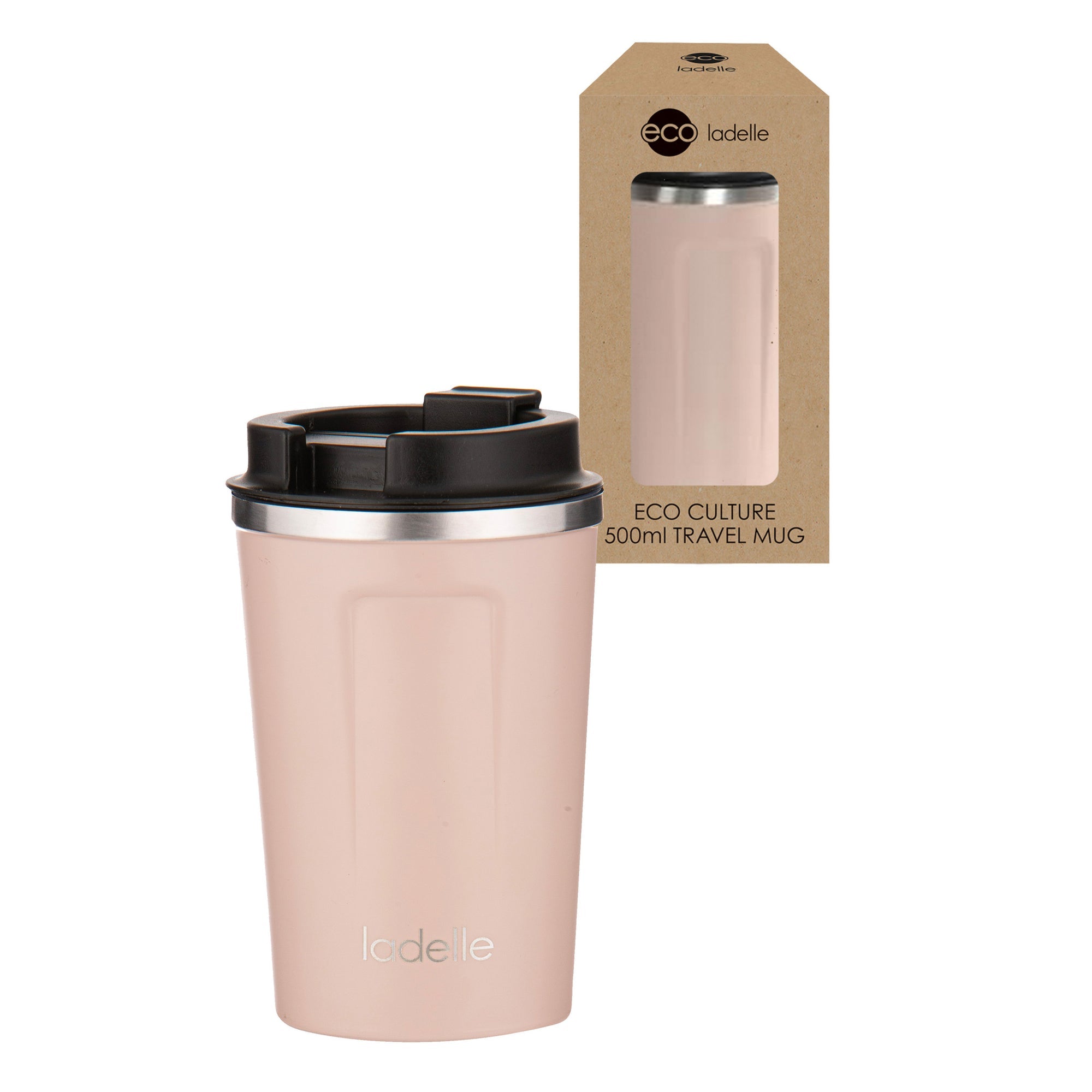 Eco Ladelle Eco Culture Nougat 500ml Travel Mug