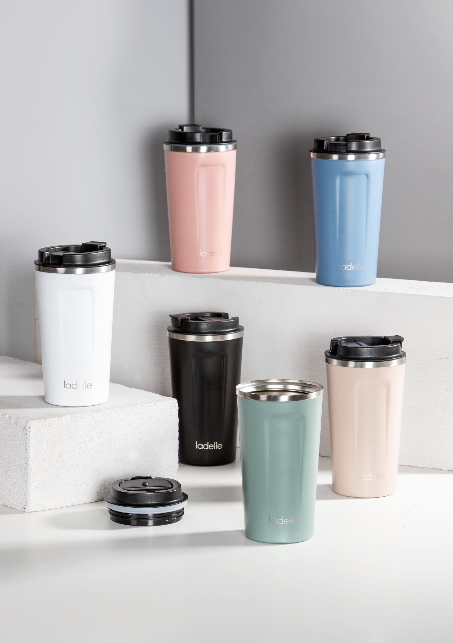 Eco Ladelle Eco Culture Alabaster 350ml Travel Mug