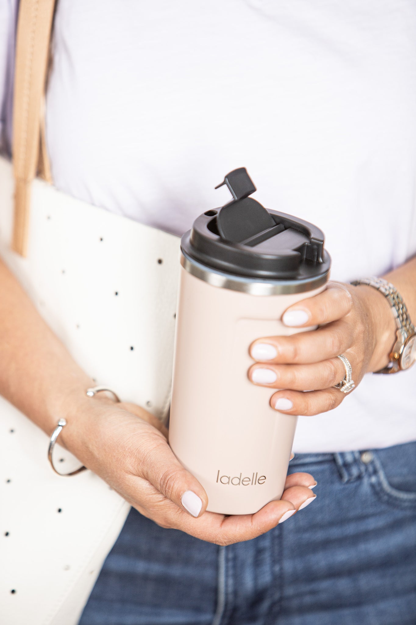 Eco Ladelle Eco Culture Nougat 500ml Travel Mug