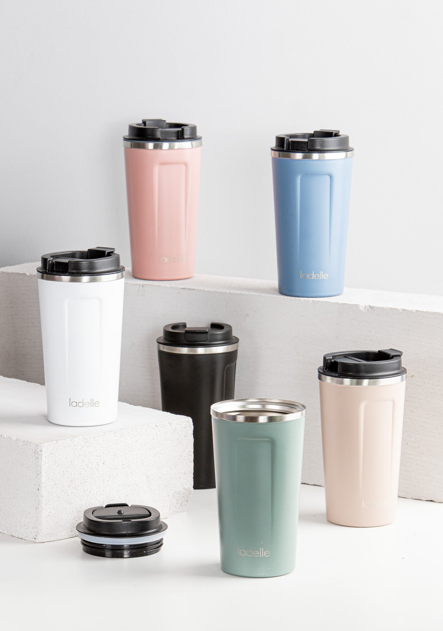 Eco Ladelle Eco Culture Blush 500ml Travel Mug
