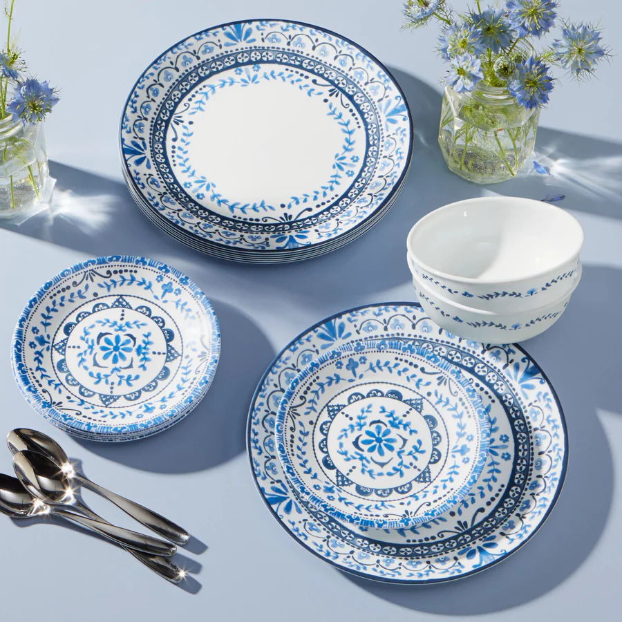 Corelle Portofino 18 Piece Dinner Set
