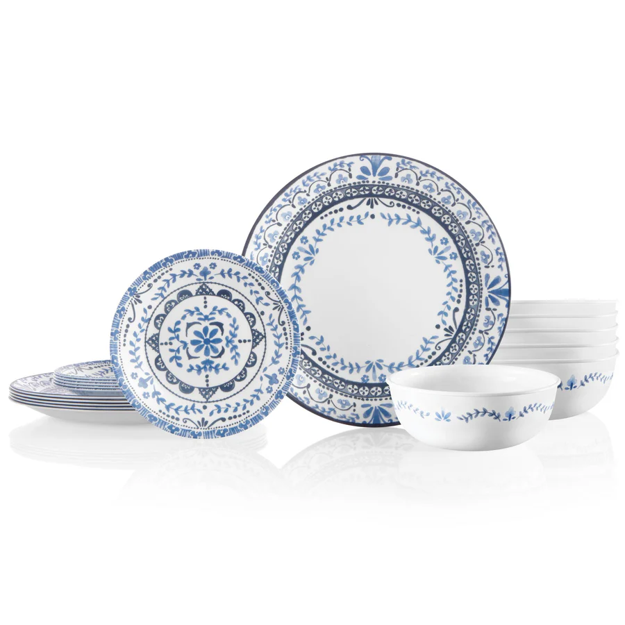 Corelle Portofino 18 Piece Dinner Set