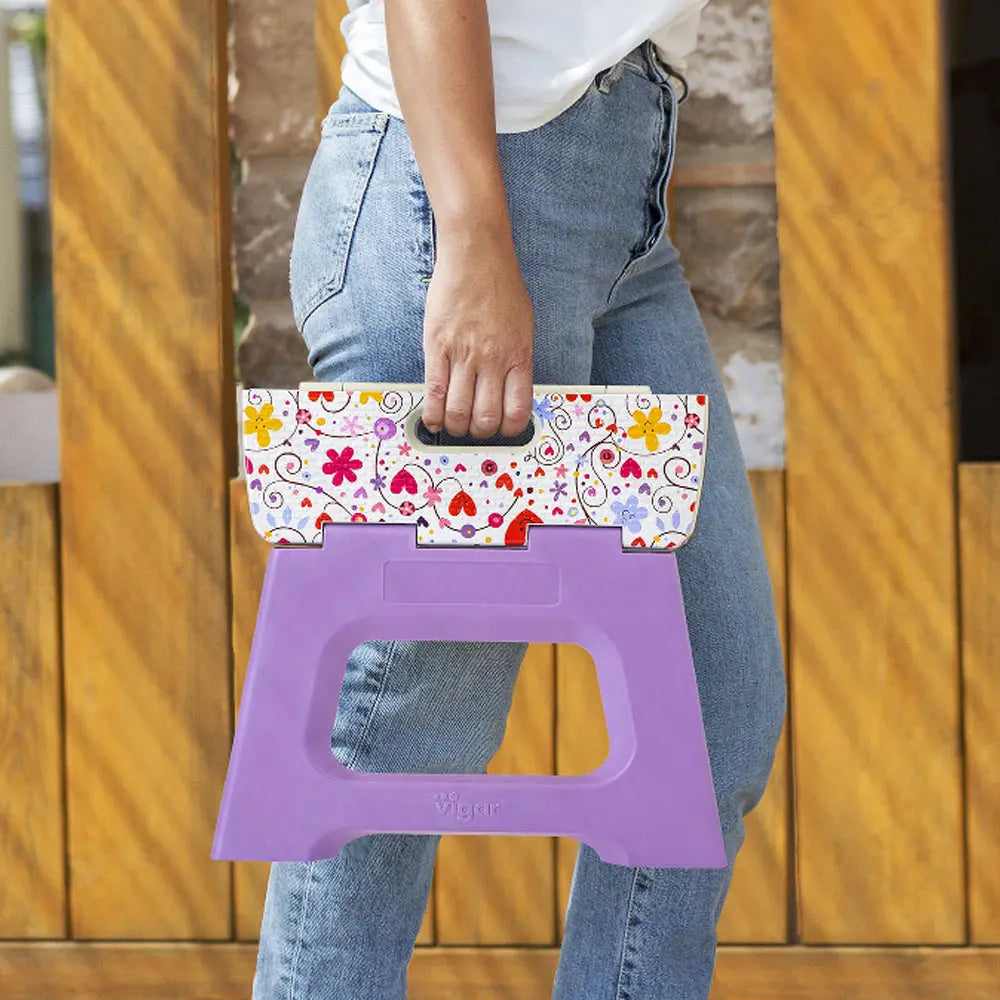 Vigar Kids Foldable Stool - 23cm