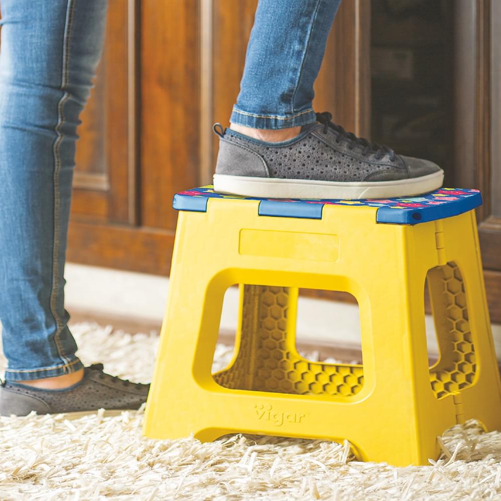 Vigar Kids Foldable Stool - 23cm