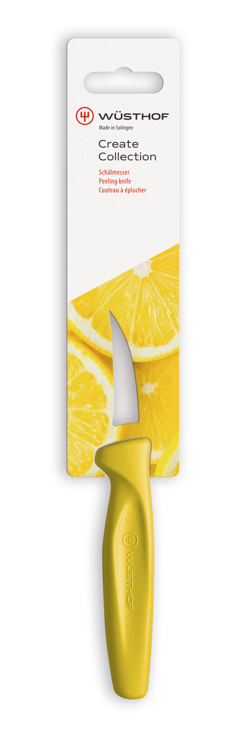 Wusthof Create Yellow Peeling Knife - 6cm