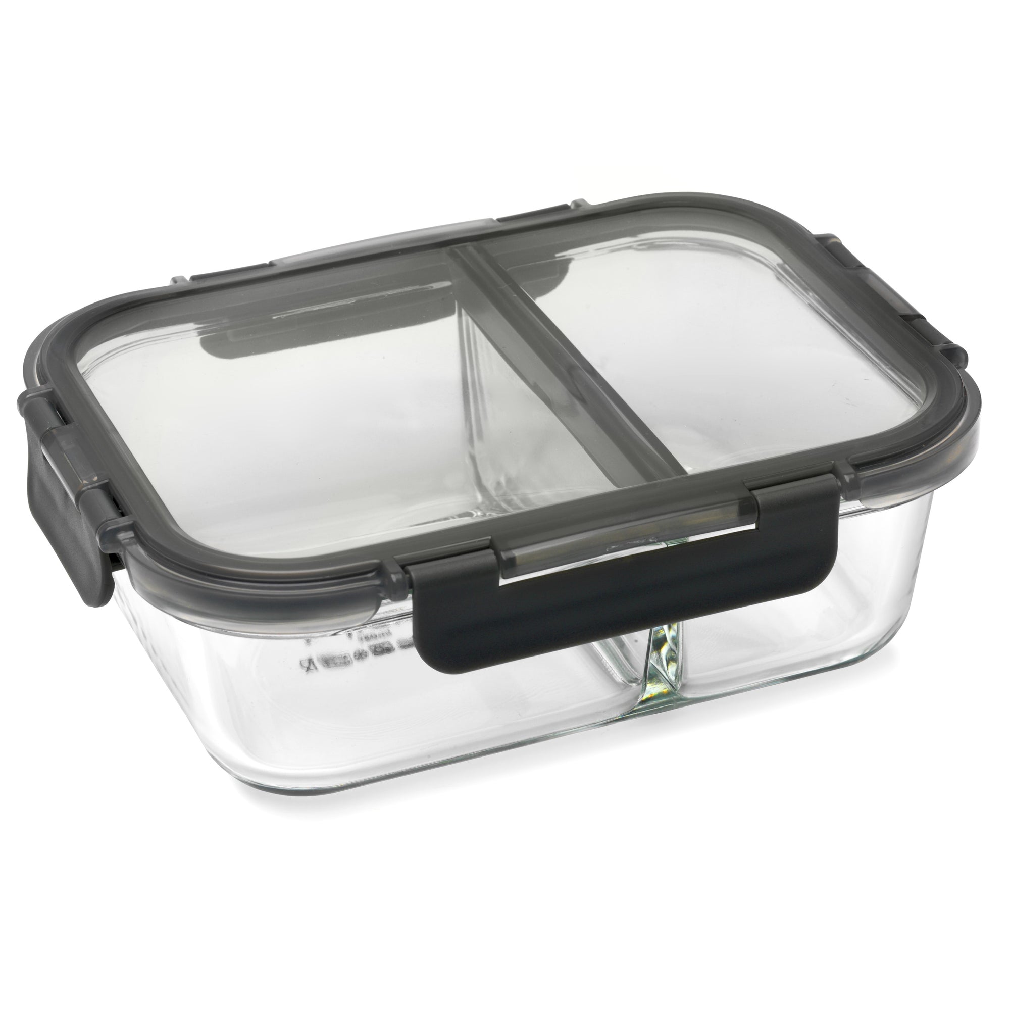 Pyrex Divided Meal Prep Glass Container (980mL)