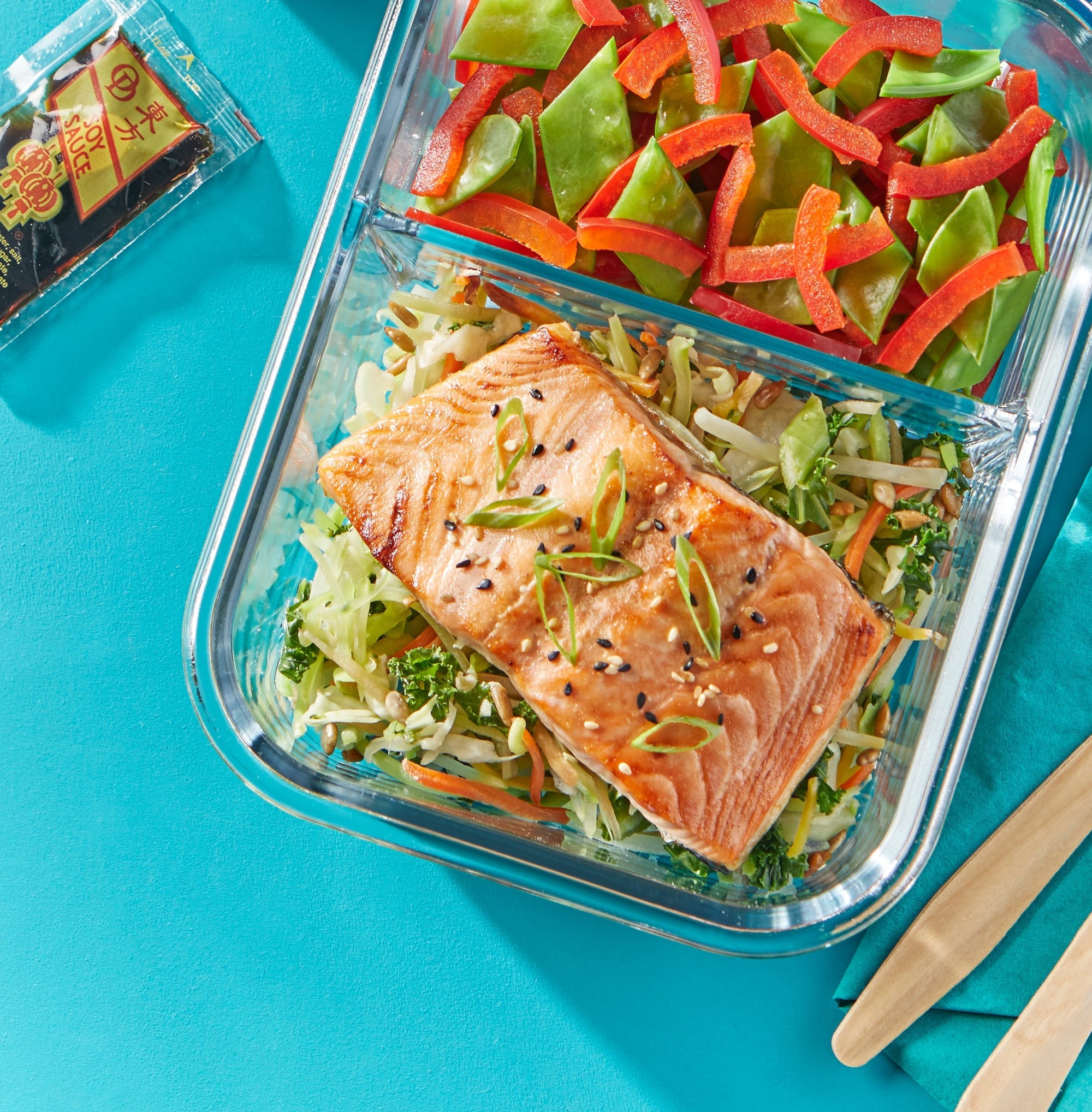 Pyrex Divided Meal Prep Container (1380mL)