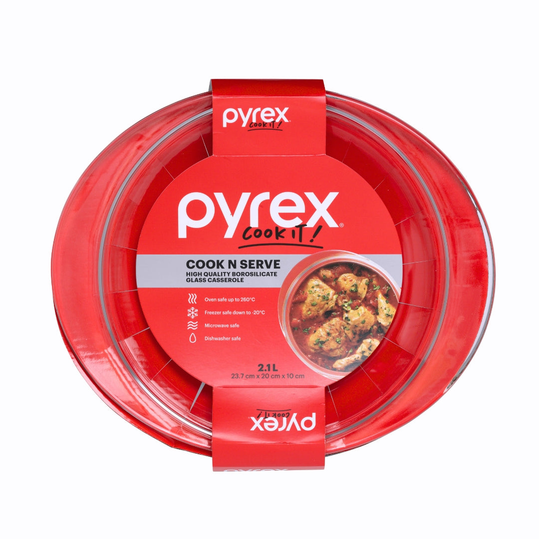 Pyrex Cook N Serve Casserole (2.1L)