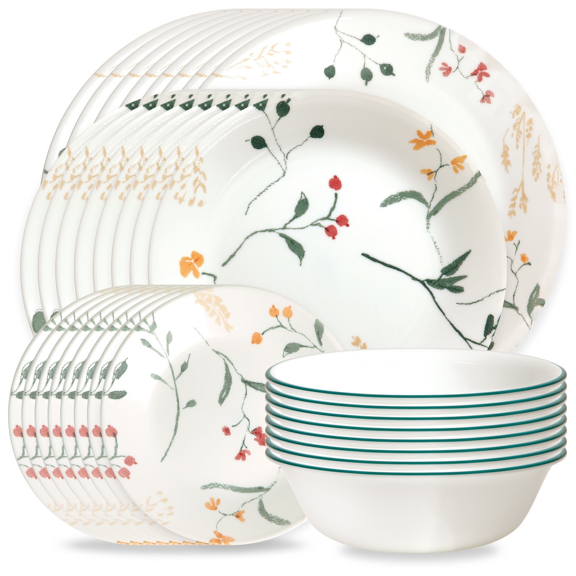 Corelle Wildflower 32 Piece Dinner Set