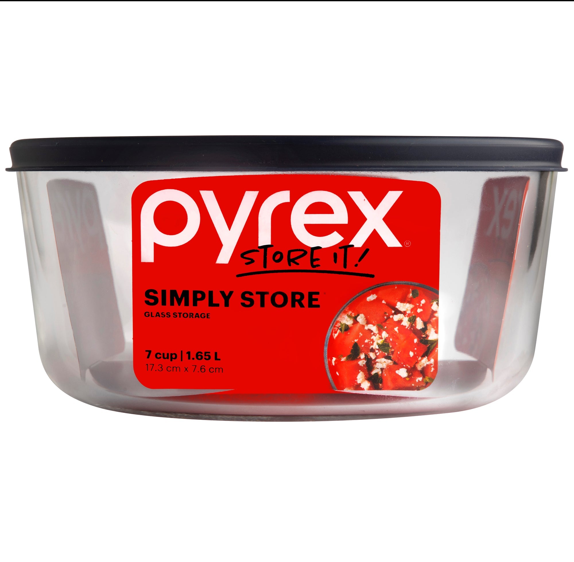 Pyrex Simply Store Glass Round Container (1.65L)