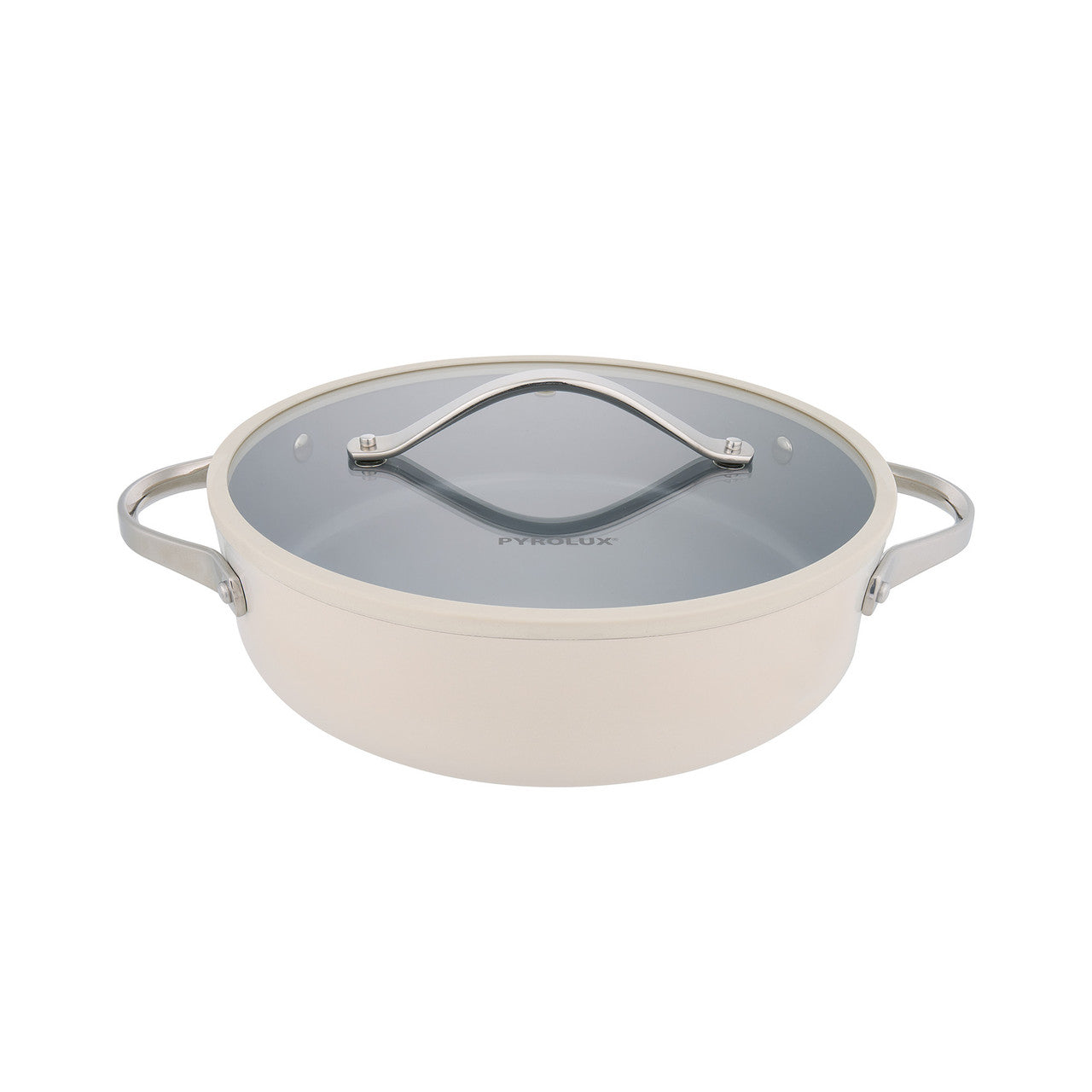 Pyrolux Nexgen Ceramic Chef Pan 28cm/4.1 Litre Ivory